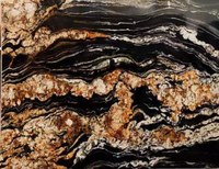 Planan — billet en granit noir du jurassique, style brésilien, exotique