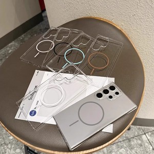 <span class=keywords><strong>Coque</strong></span> de téléphone rigide ultra-fine et transparente pour <span class=keywords><strong>Samsung</strong></span> Galaxy S26 S24 Plus S25 Ultra, compatible avec la charge sans fil, <span class=keywords><strong>coque</strong></span> magnétique - Product Image 4