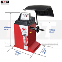 Véhicule de voiture automatique de machine d'équilibreur de roue de HB-920 de HDT 10 ''~ 28'' avec la norme de la CE pour des voitures