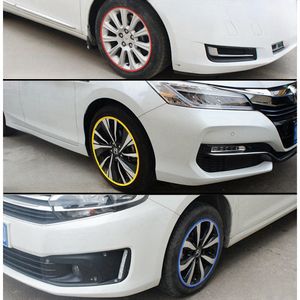 Anillo de Protección para Cubo de Rueda Modificado de 18 Pulgadas, 4 Tapacubos Anticolisión para Civic, Acabado Cromado, Fácil Instalación, ABS - Product Image 5