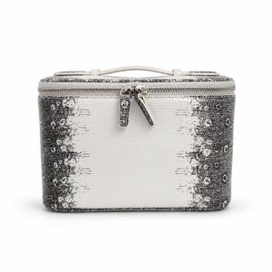 Bolsa de Maquillaje de Cuero Genuino OEM ODM, Textura de Lagarto, Organizador de Cosméticos de Viaje, Bolsa de Aseo para Mujer, Venta al Por Mayor - Product Image 2