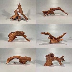 REPT040 <span class=keywords><strong>D</strong></span>écoration populaire en bois flotté naturel pour l'escalade et les cachettes des dragons barbus, geckos crêpus, serpents, aquariums et terrariums - Product Image 4