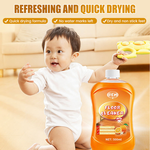 Nettoyant <span class=keywords><strong>pour</strong></span> sols à séchage rapide sans rinçage, antibactérien et rafraîchissant au parfum d'orange, <span class=keywords><strong>pour</strong></span> sols en bois dur et <span class=keywords><strong>carreaux</strong></span> polis - Product Image 2