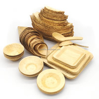 Vaisselle en pulpe, assiettes jetables en papier, assiettes jetables pour hamburgers, vaisselle en fibre de bambou