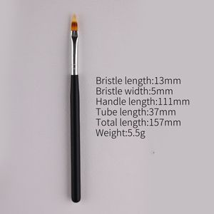 C333 SAFENG Gradient Ombre Nail Brush Lace Line Ombre Brush Nail Art Painting Pen Brush UV Gel Polish Gradient Nail Drawing Pen - Product Image 6