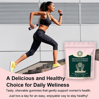 Gummies Probiotiques Équilibre Féminin avec Bacillus Coagulans 1 Milliard UFC Saveur Ananas Vitamine C 60 Comprimés Complément Alimentaire