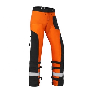 Pantalon de protection robuste Sturdyarmor orange et noir pour homme, classe 1, pour <span class=keywords><strong>tronçonneuse</strong></span> à essence – Offre spéciale - Product Image 1