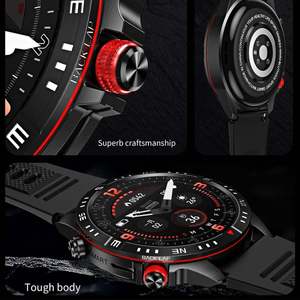 Nouvelle montre connectée CY800 2025, écran tactile rond de 1,6 pouce, appel Bluetooth, fréquence cardiaque, pression artérielle, montre connectée sport pour hommes et femmes - Product Image 3