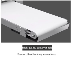 Small Stainless Steel Croissant Tart <b>Maker</b> Desktop Foldable Baking Dough Sheeter Roller Machine - Product Image 6