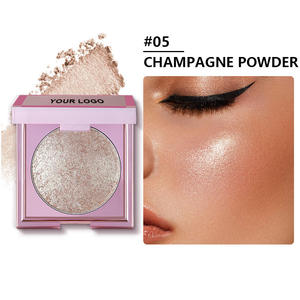 Paleta de <span class=keywords><strong>Iluminador</strong></span> Compacto Brillante de 8 Colores Personalizada al por Mayor, Cosmético Resistente al Agua de Marca Privada, <span class=keywords><strong>Iluminador</strong></span> Brillante para Maquillaje - Product Image 5