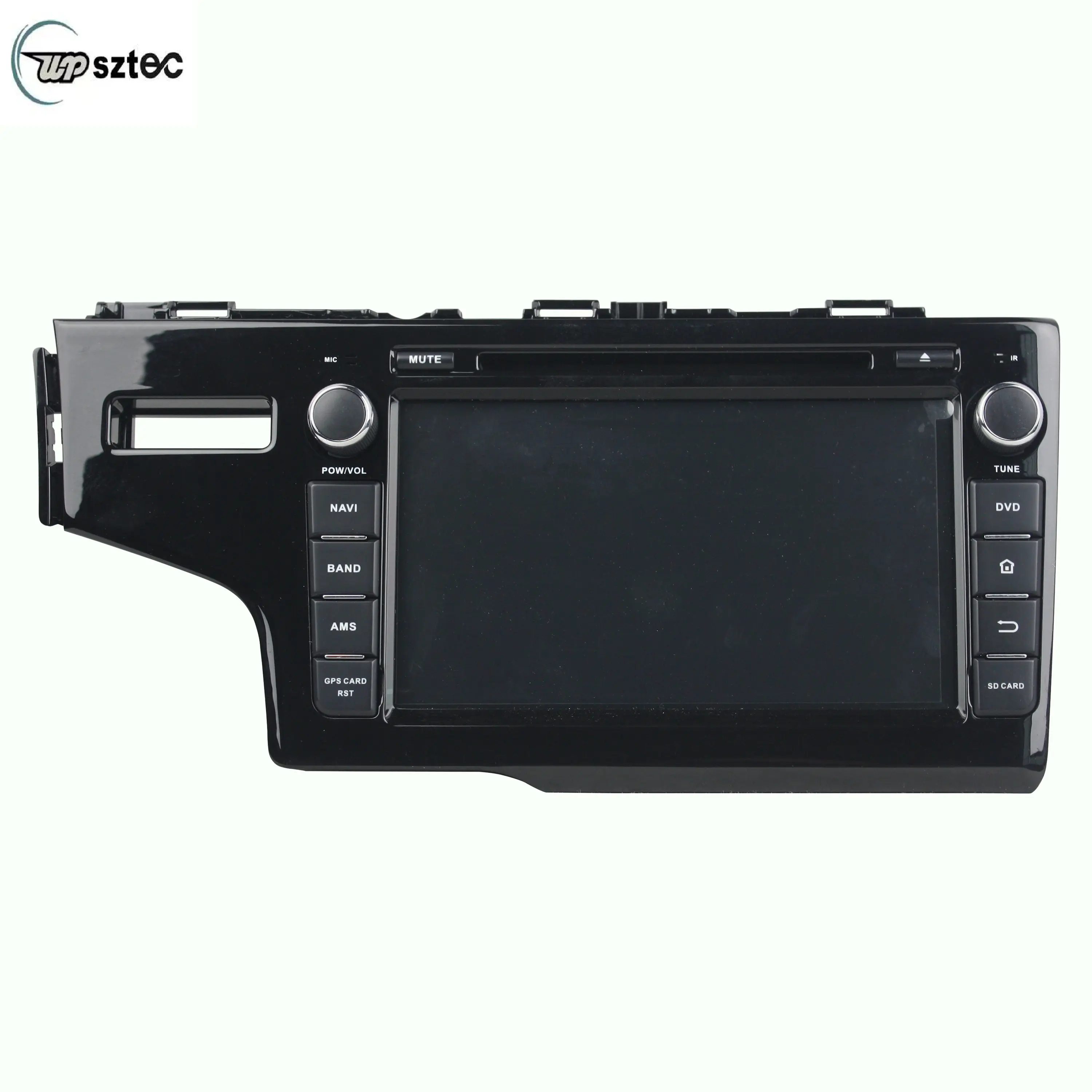 Pemutar DVD mobil Android 10 8 ", pemutar Multimedia Video mobil navigasi GPS untuk mobil Honda FIT JAZZ 2014-2016