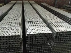 41*41 41*21mm Galvanized c Channel Frame Support Steel Purlin for Solar Mounting System Strut c Channel for PV System - Product Image 3