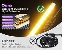 Bureau de jeu en forme de L noir avec étagères, étagère d'affichage réversible, bureau d'angle avec lumière LED et station de charge