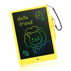 Vente en gros <span class=keywords><strong>pas</strong></span> <span class=keywords><strong>cher</strong></span> portable étanche sans papier <span class=keywords><strong>dessin</strong></span> graffiti création de dossiers de réunion adultes enfants LCD tableaux d'écriture - Product Image 4