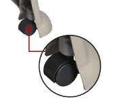 Chaise haute pour enfants Baiyun Cleaning OEM AF12601E PP grise rotative, chariot de service pour hôtel, nettoyage facile, capacité de charge de 7 à 15 kg - Product Image 4