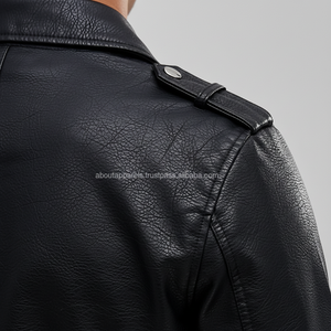 Chaqueta de moto de piel de oveja auténtica de invierno a precio de fábrica de alta calidad personalizada para mujer patrón de rayas impermeable transpirable - Product Image 1