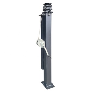 監視<span class=keywords><strong>Cctv</strong></span>カメラマストポールタワー車両搭載手動ウィンチ型テレスコピックマスト - Product Image 1
