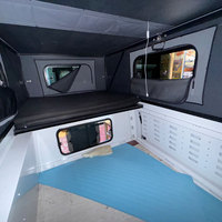 Carcaça de Alumínio Rígida para Caminhonete com Teto Elevável para F150 Off-road Overlanding