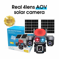 Caméra solaire Wistino avec haut-parleur double, suivi automatique, enregistrement en ligne 24h/24, caméra solaire 4G