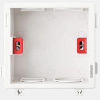 Boîte de jonction en PVC de type 86, boîte en plastique connectable