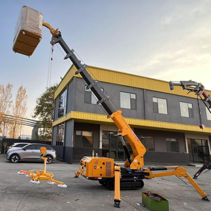 Grúa Tonlita con Certificación CE, EPA y EURO 5, de 1.2, 1.5, 2, 3, 4, 5, 8, 10, 12, 14 y 16 Toneladas, Grúa Araña Telescópica sobre Orugas con Control Remoto Hidráulico - Product Image 3