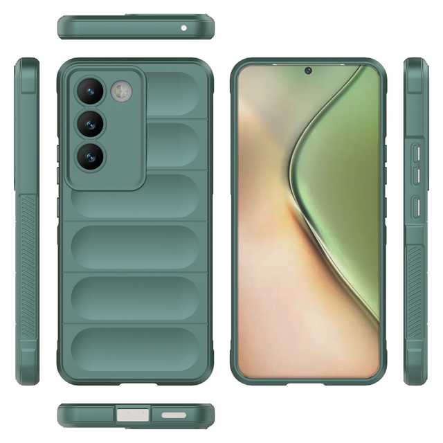 Slim Soft Case Supporting Wireless Charging Protective Back Cover Phone Case for Vivo Y200E 5G/Y100 (IDN) 5G
