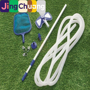 Jingchuang58234 Accesorios para Piscina, Soporte para Piscina, Juego de Limpieza para Piscina Trapezoidal de 2.79M - Product Image 2