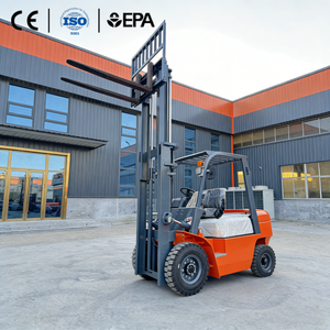 Chariot élévateur diesel 2 tonnes de l'usine Shandong Tortai, petit chariot élévateur pour apiculture 1,5 à 5 tonnes pour les chantiers de construction - Product Image 2