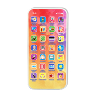 Jouets éducatifs précoces pour enfants en anglais Machine d'apprentissage Jouet téléphone portable Écran couleur LED