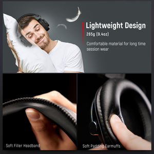 หูฟัง <span class=keywords><strong>Fifine</strong></span> <span class=keywords><strong>H8</strong></span> สำหรับบันทึกเสียงระดับมืออาชีพ หูฟังแบบมีสายขนาด 3.5 มม. คุณภาพเสียงไฮไฟ สำหรับคอมพิวเตอร์ เพลง และดีเจ - Product Image 5