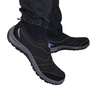 Customized anti-smashing anti-piercing safety shoes a pedal light wear-resistant electrician protective shoes boots