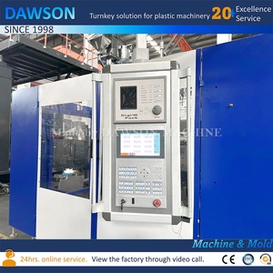 HDPE máy đúc thổi cho 15L 20L 25L Jerry lon với đơn chết đầu đùn hỗ trợ PVC <span class=keywords><strong>PE</strong></span> ABS EVA PP chế biến - Product Image 2