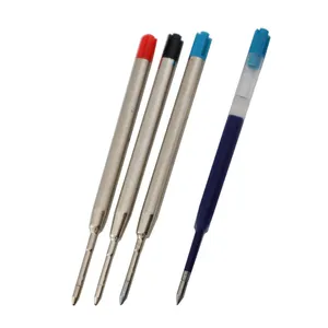 Office Supplies Ballpoint Pen Core ink Cartridge Metal Pen Making Parts Compatible PK Ballpoint Gel Ink Refills
