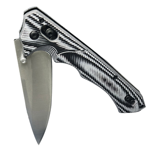 Faca Tática Profissional EDC com Cabo Mikta, Dobrável e Portátil, com Botão de Pressão OEM - Product Image 2