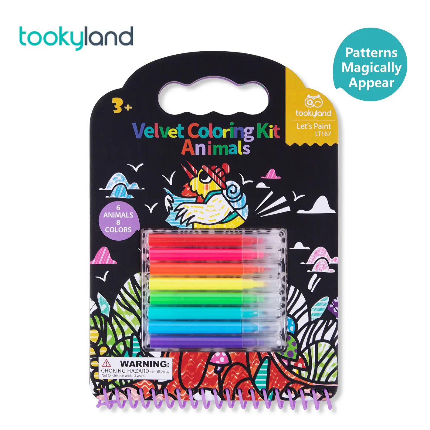Kit 2022 New Kids Velvet Coloring Kit - Animals Game Toys For Children Arts Crafts For Girls And Boys