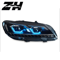 Ensemble de phares LED pour Volkswagen Passat B7 2011-2015, phares LED modifiés avec clignotants séquentiels, paire complète
