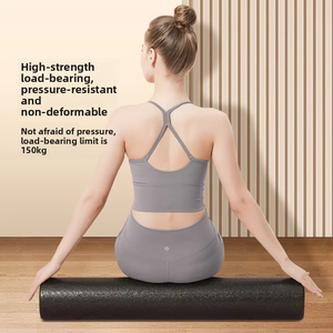 Rouleaux en mousse EPP 30/45/60/<span class=keywords><strong>90</strong></span> <span class=keywords><strong>cm</strong></span> de diamètre, écologiques, durables, portables, pour la relaxation musculaire, noirs - Product Image 2