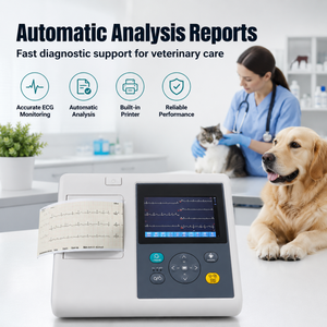 Electrocardiógrafo Veterinario Preciso y Eficiente <span class=keywords><strong>para</strong></span> Perros, <span class=keywords><strong>Gatos</strong></span> y Mascotas Pequeñas con Impresión de Reportes - Product Image 3