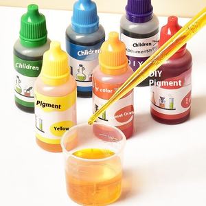 Маленькие экспериментальные образовательные пластиковые игрушки, три основных пигментных смешивающих краски, вдохновляющие детский сад, галстук-краситель для научных проектов - Product Image 1