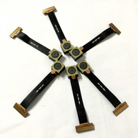 Modul Kamera Jubaolai OV2640 OV5640 FPC Dengan Chip Baru Kabel 21mm Sudut Pandang 68/72/96/160 Derajat Opsional