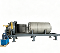 Filtre à pression horizontal ZSZY à membrane, capacité maximale de 18T/H pour la filtration du soufre liquide, de l'eau, du verre et du silicate de sodium