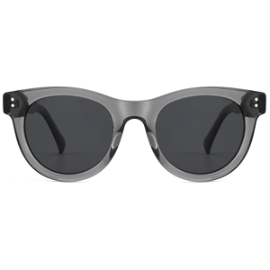 Lunettes de soleil unisexes, monture noire, verres marron, protection UV400, style rétro, protection solaire pour adultes - Product Image 6