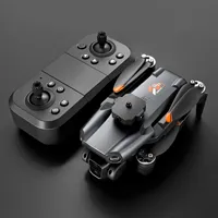 Nouveau drone S119 sans balais, photographie aérienne 4K UHD, flux optique, maintien d'altitude, télécommande 200 m, pliable, LED, batteries, caméra