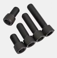 Harga Grosir Baut Kepala Bulat Hexagon Socket Berlapis Seng Kelas 8.8 Warna Hitam untuk Mesin Bordir