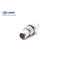 Conector de cable RF tipo CC a 6 GHz de alto rendimiento Crimpado macho TNC para cable LMR 400