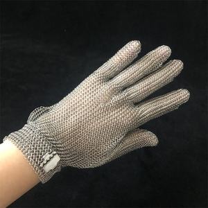 Gants de boucher de maille de courrier de chaîne d'acier inoxydable de catégorie comestible pour couper la viande - Product Image 3