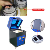 Machine de polissage et de rectification de verre LCD OCA Jiutu 9TU-M079C à 4 emplacements pour 4 téléphones portables, réparation des rayures d'écran de téléphone, polisseuse mobile