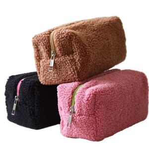 Wholesale & Cases Containers Portable <b>Plush</b> Makeup Bag <b>Large</b> Capacity Cosmetic Organizer Storage Bags - Product Image 1