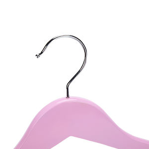 Vente <span class=keywords><strong>en</strong></span> gros de petits cintres <span class=keywords><strong>en</strong></span> <span class=keywords><strong>bois</strong></span> rose d'Inspring cintres pour vêtements pour bébés - Product Image 3