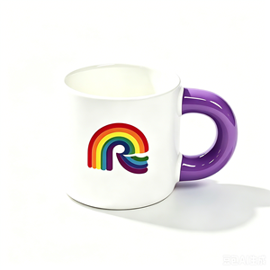 Tazas de Café de Cerámica Personalizadas Más Vendidas al por Mayor de Fábrica, Tazas de Cerámica Hechas a Mano con Asa Gruesa <span class=keywords><strong>para</strong></span> Viaje, con Personalización - Product Image 3